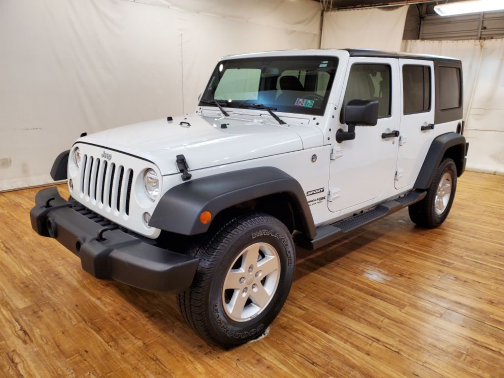 Pre-Owned 2018 Jeep Wrangler JK Unlimited Sport 4WD